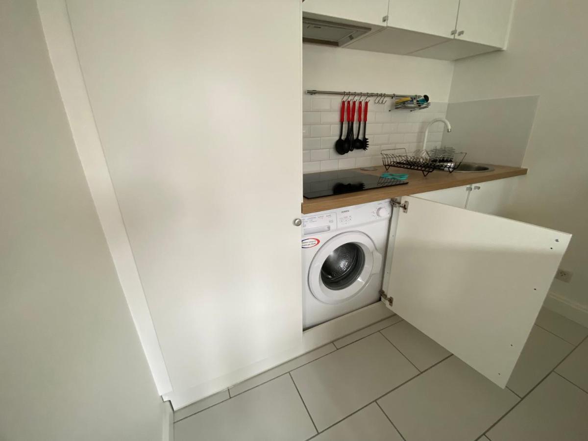 Studio Morgane-Balcon Couvert-Wifi-Pres Centre-Linge Et Menage Reims Exterior photo